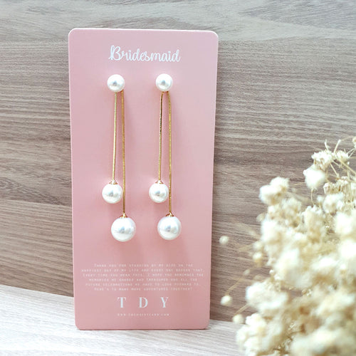 TDY Bridesmaid Gift Odell Earring