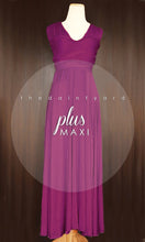 Load image into Gallery viewer, TDY Magenta Maxi Infinity Dress