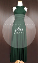 Load image into Gallery viewer, TDY Forest Green Maxi Infinity Dress