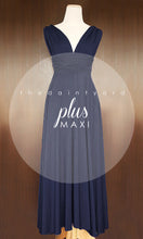 Load image into Gallery viewer, TDY Navy Maxi Infinity Dress