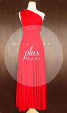 Load image into Gallery viewer, TDY Red Maxi Infinity Dress