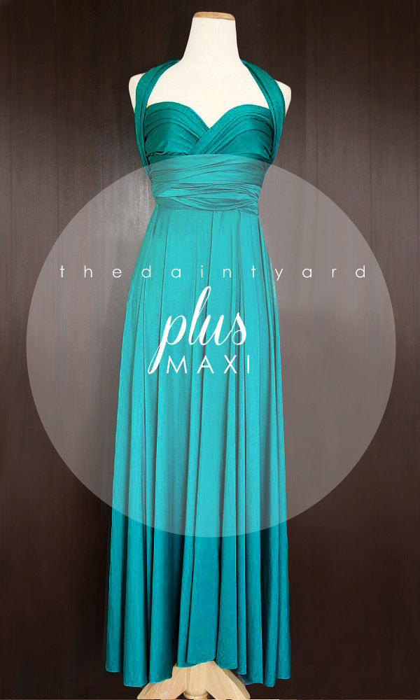 infinity dress teal green Made in USA Teal Green Infinity Dress Bridesmaid Multiway Convertible Dress Made in USA +36 Colors