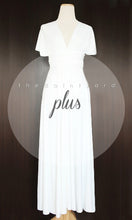 Load image into Gallery viewer, TDY White Maxi Infinity Dress