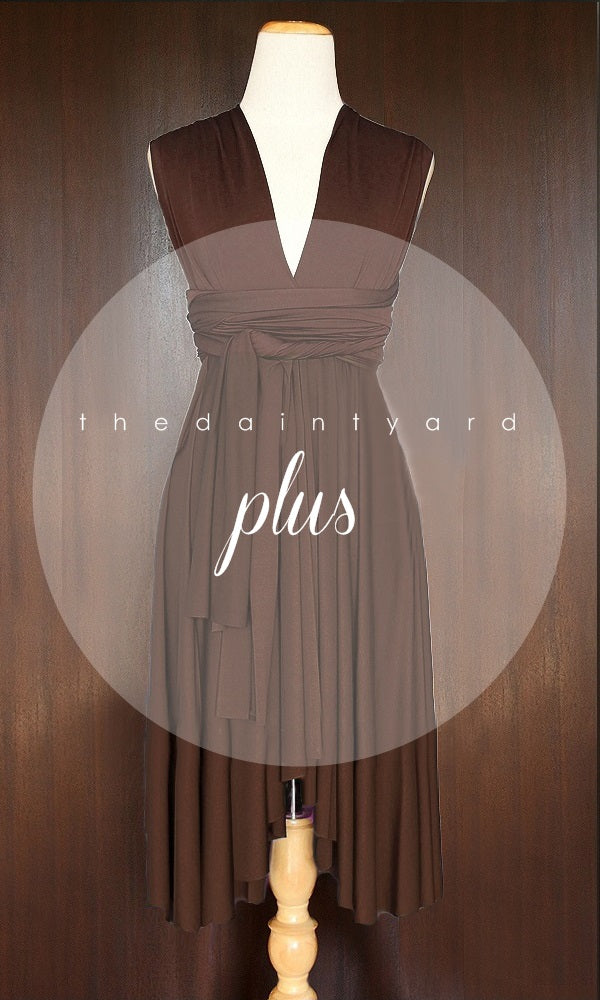short chocolate brown bridesmaid dresses Brown Bridesmaid Dresses