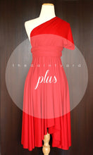 Load image into Gallery viewer, TDY Red Short Infinity Dress