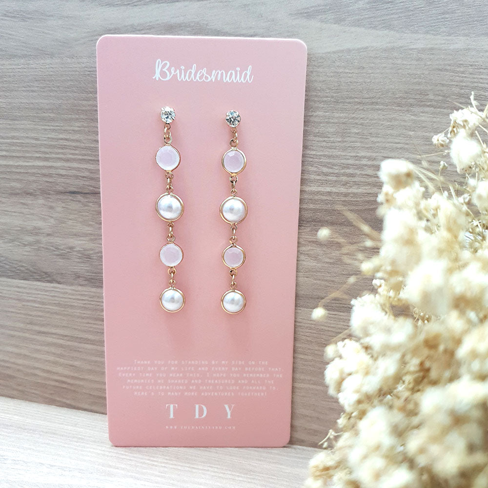 TDY Bridesmaid Gift Okena Earring