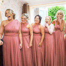 Load image into Gallery viewer, TDY Dusty Rose Maxi Infinity Dress