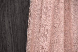 TDY Peach Maxi Infinity Lace Dress