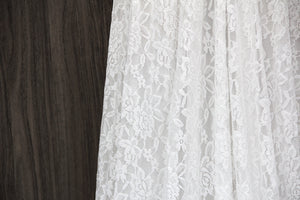 TDY White Maxi Infinity Lace Dress