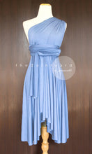 Load image into Gallery viewer, TDY Periwinkle Short Infinity Dress