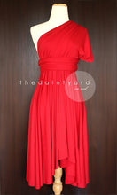 Load image into Gallery viewer, TDY Red Short Infinity Dress
