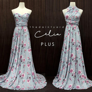 TDY Celia Floral Maxi Infinity Dress