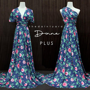 TDY Donna Floral Maxi Infinity Dress