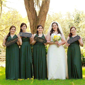 TDY Apple Green Maxi Infinity Bridesmaid Dress Thedaintyard TDY Apple Green Maxi Infinity Bridesmaid Dress Thedaintyard