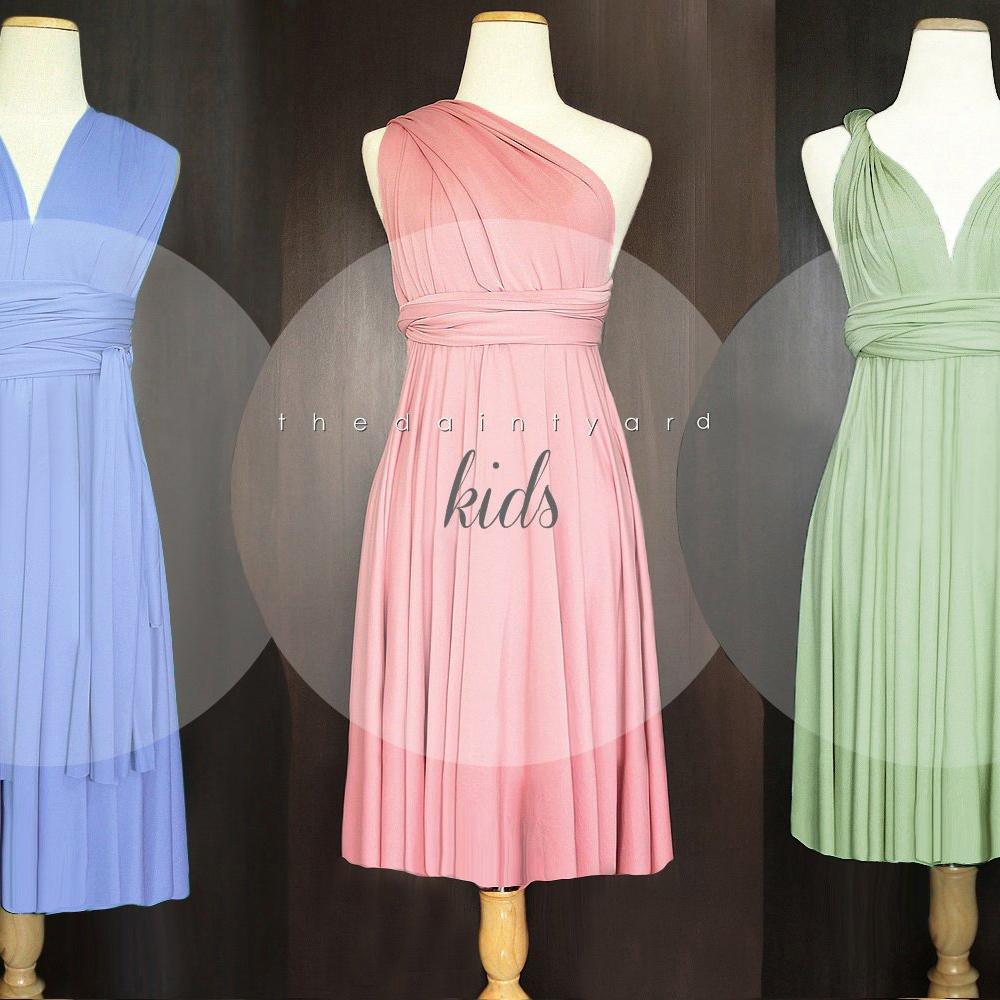 TDY Kids Infinity Dress in 35 Colours Thedaintyard TDY Kids Infinity Dress in 35 Colours Thedaintyard