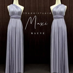 TDY Mauve Maxi Infinity Dress