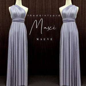 TDY Mauve Maxi Infinity Dress