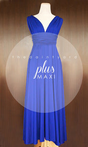 TDY Cobalt Blue Maxi Infinity Dress