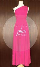 Load image into Gallery viewer, TDY Fuchsia Maxi Infinity Dress