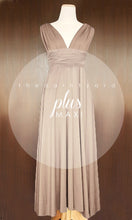 Load image into Gallery viewer, TDY Light Taupe Maxi Infinity Dress