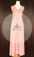Load image into Gallery viewer, TDY Peach Maxi Infinity Dress