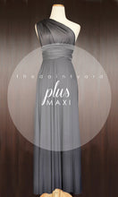 Load image into Gallery viewer, TDY Slate Grey Maxi Infinity Dress