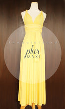 Load image into Gallery viewer, TDY Yellow Maxi Infinity Dress