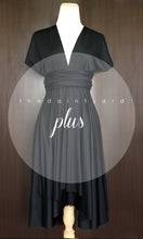 Load image into Gallery viewer, TDY Black Short Infinity Dress