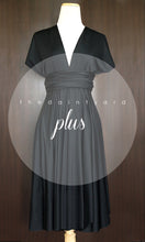 Load image into Gallery viewer, TDY Black Short Infinity Dress