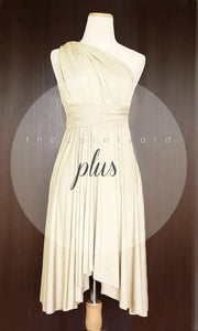TDY Champagne Short Infinity Dress