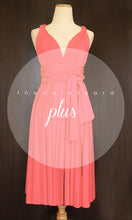 Load image into Gallery viewer, TDY Coral Short Infinity Dress