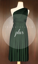 Load image into Gallery viewer, TDY Forest Green Short Infinity Dress