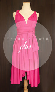 TDY Fuchsia Short Infinity Dress
