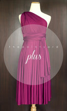 Load image into Gallery viewer, TDY Magenta Short Infinity Dress