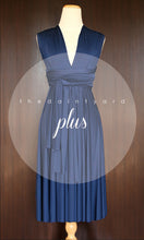 Load image into Gallery viewer, TDY Midnight Blue Short Infinity Dress