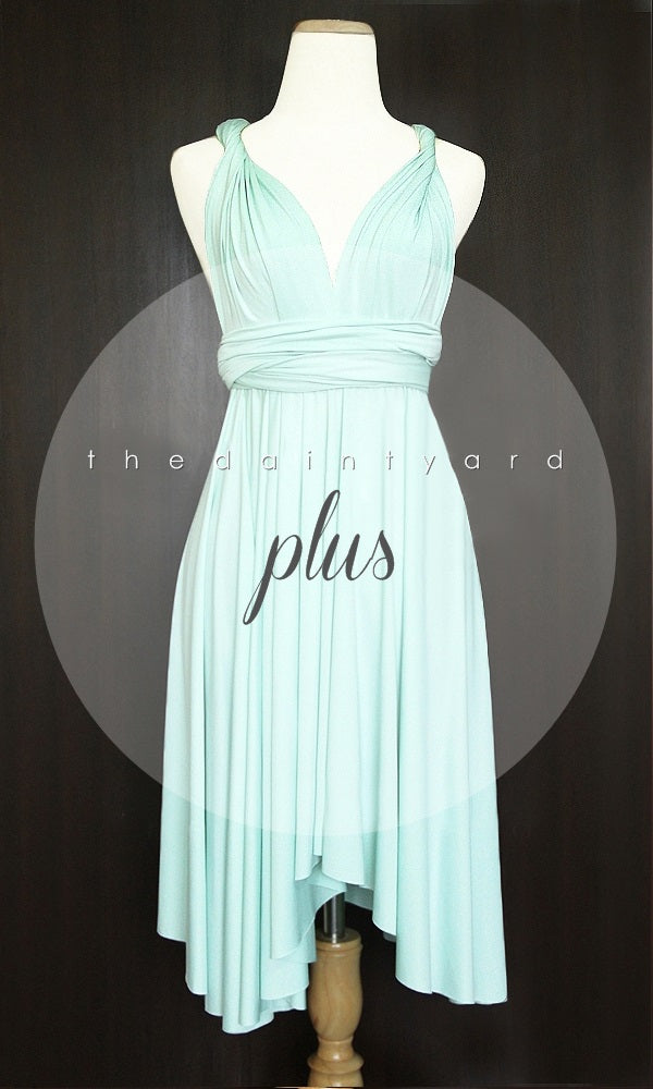 short mint bridesmaid dresses Classic Mint Chiffon Party Dress Short Mint Green Bridesmaids Dress (B DaisyFormals-Bridesmaid and Formal Dresses in 59+ Colors