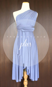 TDY Periwinkle Short Infinity Dress