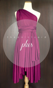 TDY Magenta Short Infinity Dress