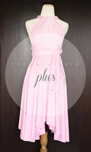 TDY Sweet Pink Short Infinity Dress
