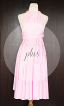 Load image into Gallery viewer, TDY Sweet Pink Short Infinity Dress