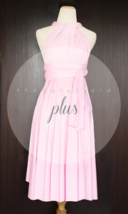 TDY Sweet Pink Short Infinity Dress