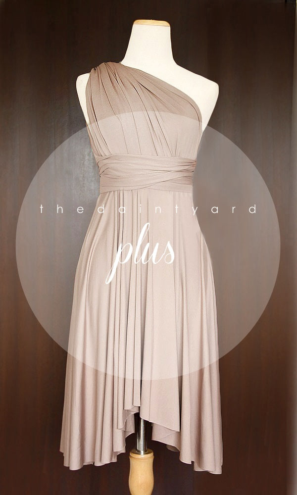infinity dress beige Simple Craze