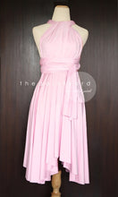 Load image into Gallery viewer, TDY Sweet Pink Short Infinity Dress