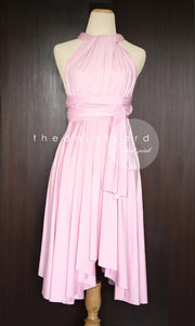 TDY Sweet Pink Short Infinity Dress
