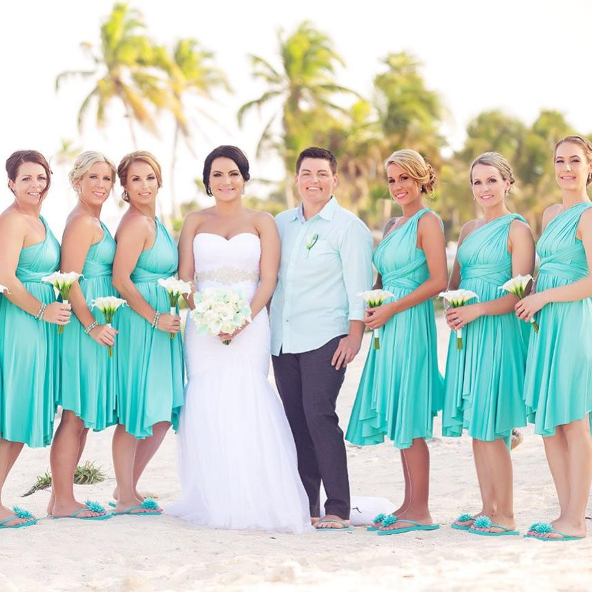 Turquoise Short Bridesmaid Dresses For Beach Wedding Simple Strapless Sweetheart Chiffon Open Back Short Beach Turquoise Short Bridesmaid Dresses For Beach Wedding Simple Strapless Sweetheart Chiffon Open Back Short Beach